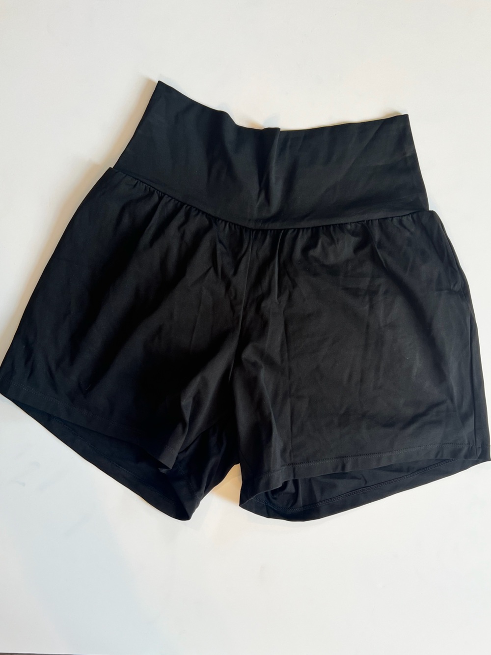 HALARA Women's Black Athletic Shorts with High Waist